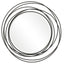 Uttermost Mirrors Whirlwind Black Round Mirror House of Isabella UK