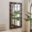 Uttermost Mirrors Wrinkle Wavy Mirror in Wood House of Isabella UK