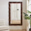 Uttermost Mirrors Wrinkle Wavy Mirror in Wood House of Isabella UK
