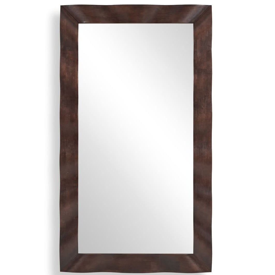 Uttermost Mirrors Wrinkle Wavy Mirror in Wood House of Isabella UK