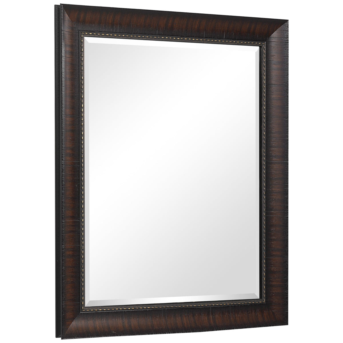 Uttermost Mirrors Wythe Burnished Wood Mirror House of Isabella UK