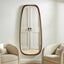 Uttermost Mirrors Zachari Asymmetrical Tall Mirror House of Isabella UK
