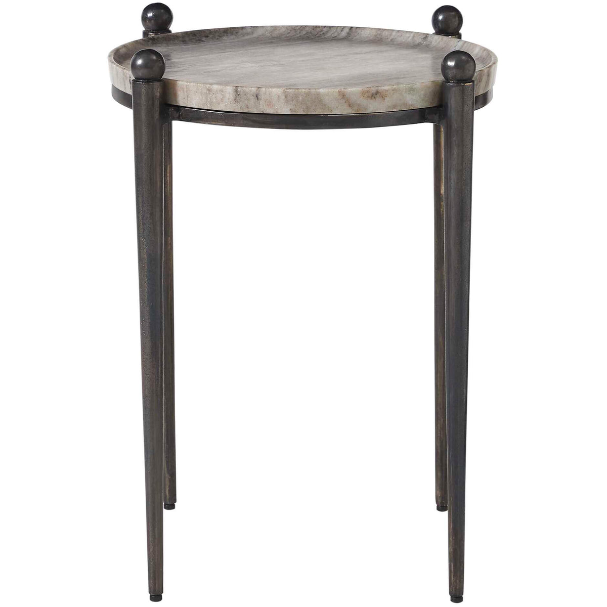 Nahunta Dark Bronze Side Table