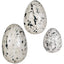 Nest Trio Indoor-Outdoor Stone Eggs, Set of 3