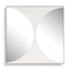 New Moon Mirrored Wall Decor