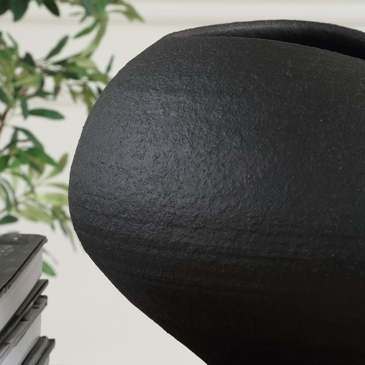 Nocturne Black Ceramic Bowl