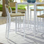 Uttermost Outdoors Calbas White Outdoor Bar Stool House of Isabella UK