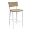 Uttermost Outdoors Calbas White Outdoor Bar Stool House of Isabella UK