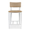 Uttermost Outdoors Calbas White Outdoor Counter Stool House of Isabella UK