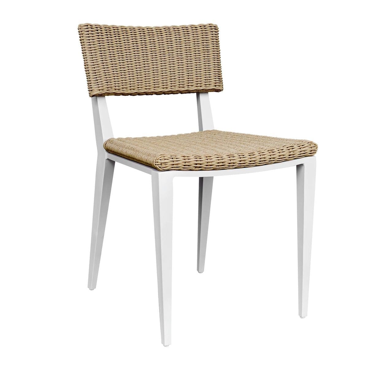 Uttermost Outdoors Calbas White Outdoor Dining Chair House of Isabella UK