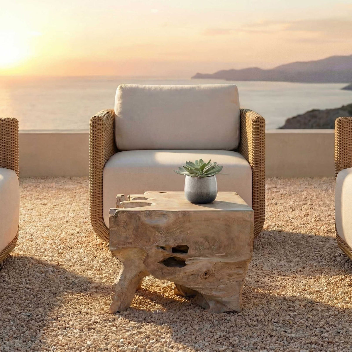 Uttermost Outdoors Deguara Indoor-Outdoor Coffee Table House of Isabella UK
