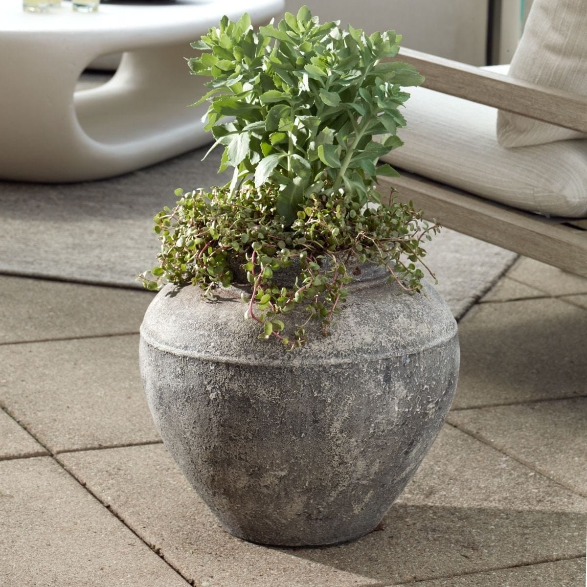 Uttermost Outdoors Echoes Of Time Concrete Outdoor Planter House of Isabella UK