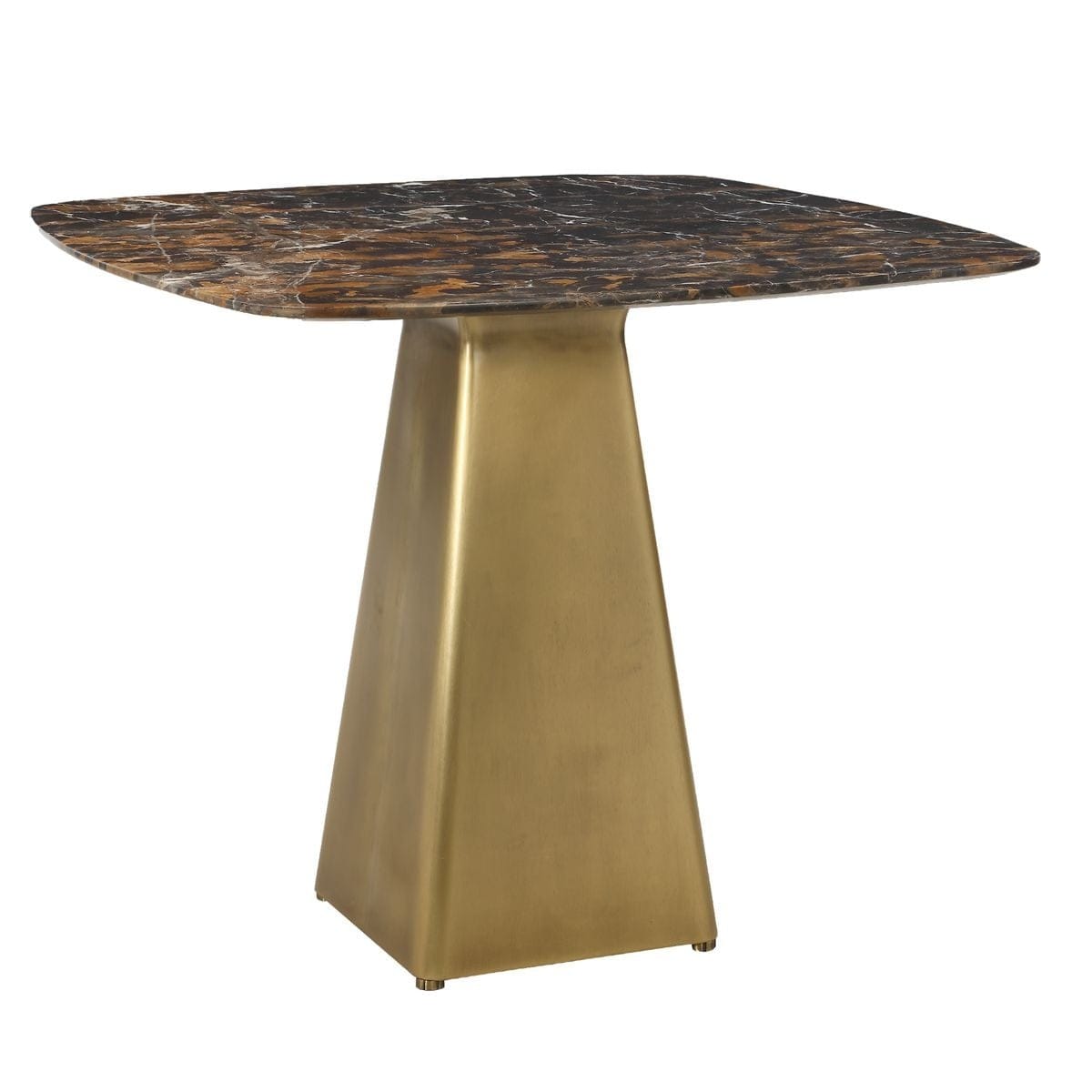 Uttermost Outdoors Equilateral Bistro Table in Michelangelo and Brass House of Isabella UK