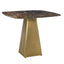 Uttermost Outdoors Equilateral Bistro Table in Michelangelo and Brass House of Isabella UK