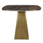 Uttermost Outdoors Equilateral Bistro Table in Michelangelo and Brass House of Isabella UK