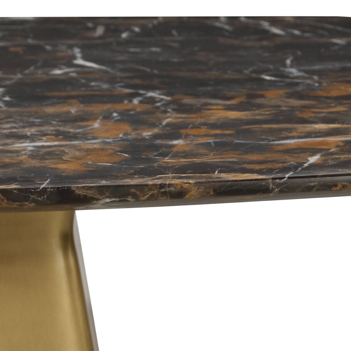 Uttermost Outdoors Equilateral Bistro Table in Michelangelo and Brass House of Isabella UK