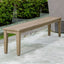 Uttermost Outdoors Forsyth Dark Gray Outdoor Bench House of Isabella UK