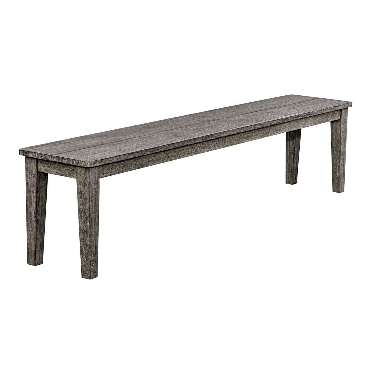 Uttermost Outdoors Forsyth Dark Gray Outdoor Bench House of Isabella UK