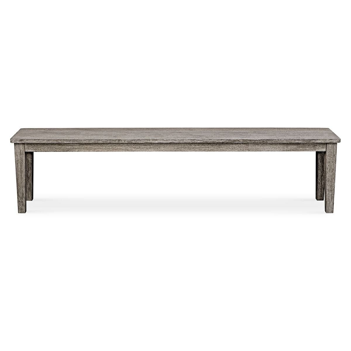 Uttermost Outdoors Forsyth Dark Gray Outdoor Bench House of Isabella UK