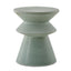 Uttermost Outdoors Imogene Garden Stool in Seafoam Glaze House of Isabella UK