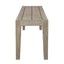 Uttermost Outdoors Kirkham Wooden Outdoor Bench House of Isabella UK