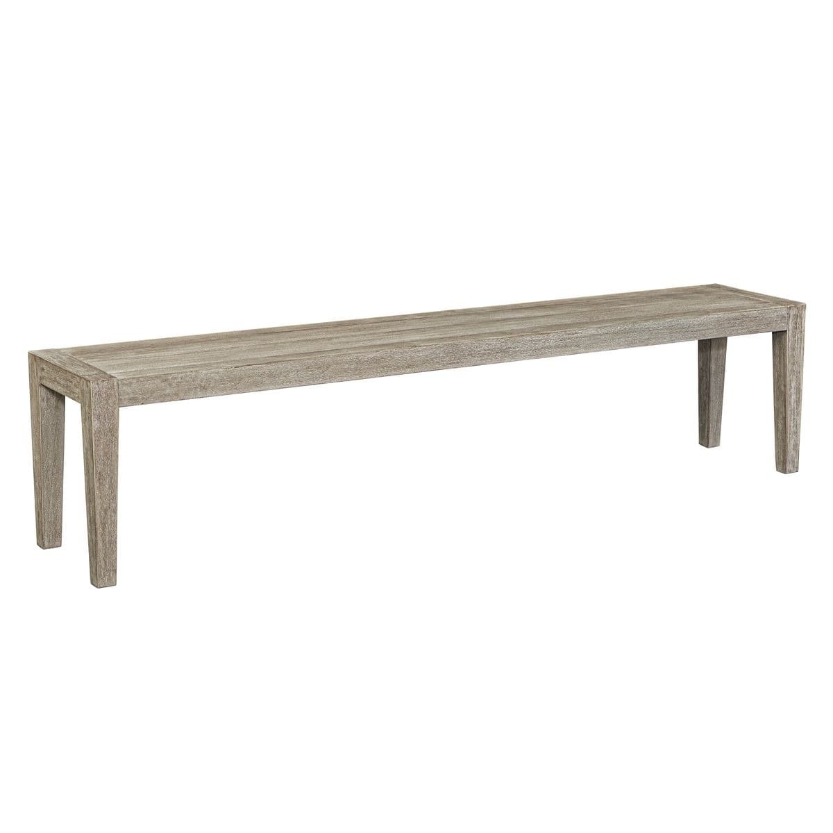 Uttermost Outdoors Kirkham Wooden Outdoor Bench House of Isabella UK