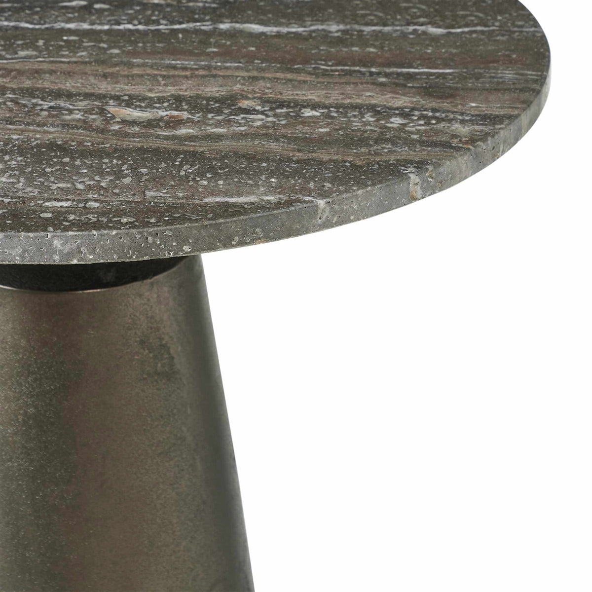 Uttermost Outdoors Midsummer Indoor-Outdoor Bronze Round Side Table House of Isabella UK