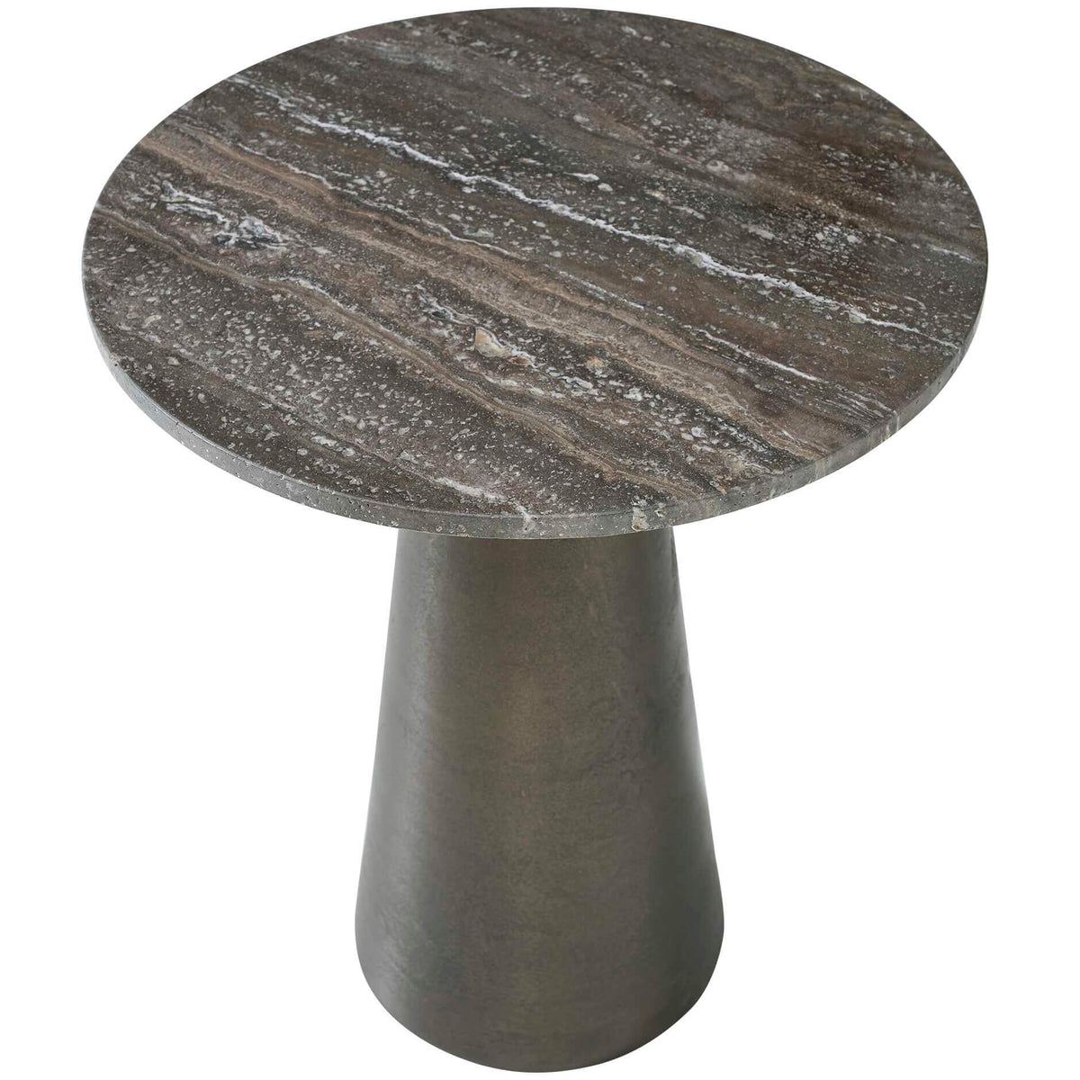 Uttermost Outdoors Midsummer Indoor-Outdoor Bronze Round Side Table House of Isabella UK