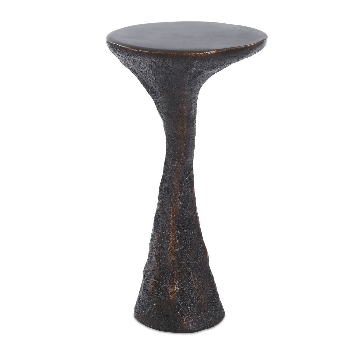 Uttermost Outdoors Milan Outdoor Dark Bronze Drink Table House of Isabella UK
