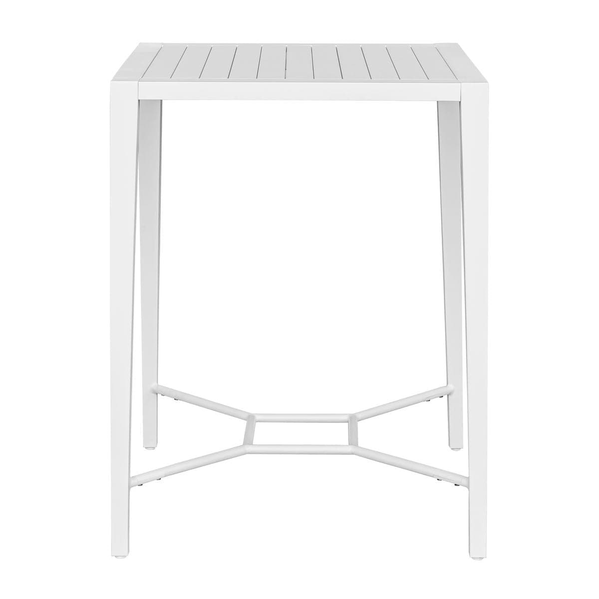 Uttermost Outdoors Montellano White Outdoor Bar Table House of Isabella UK