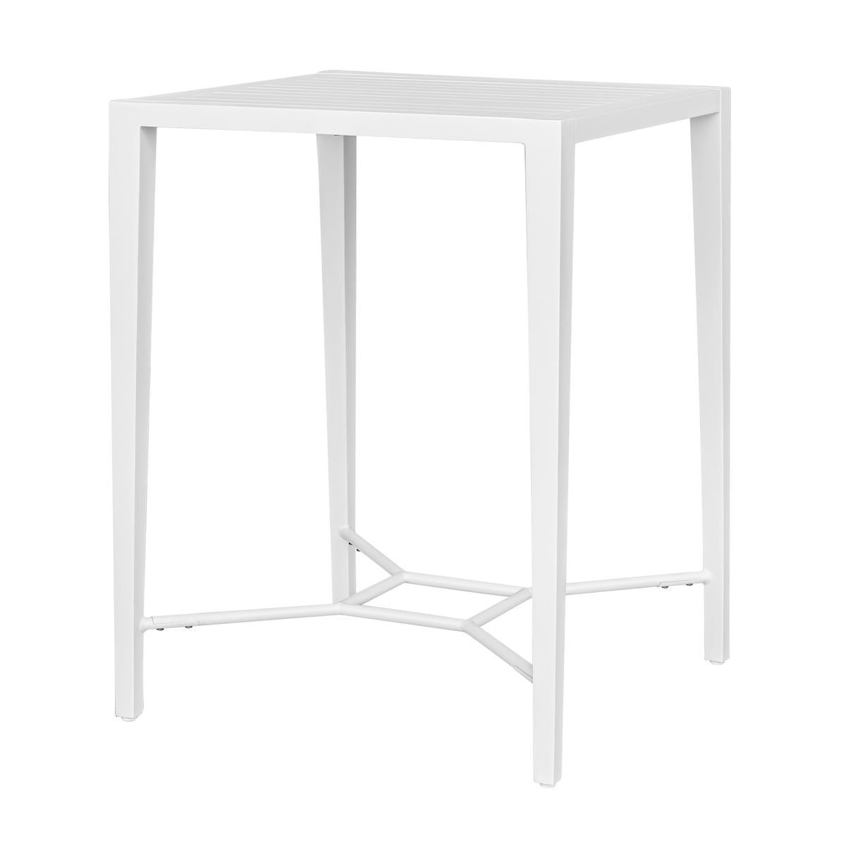 Uttermost Outdoors Montellano White Outdoor Bar Table House of Isabella UK