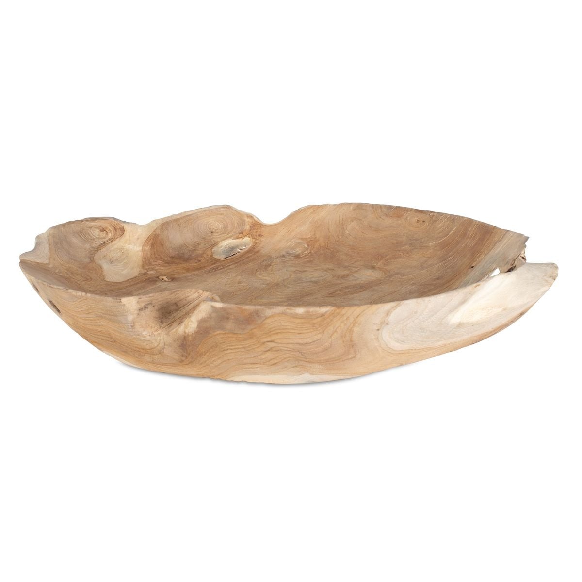 Uttermost Outdoors Organic Embrace Outdoor Teak Bowl House of Isabella UK
