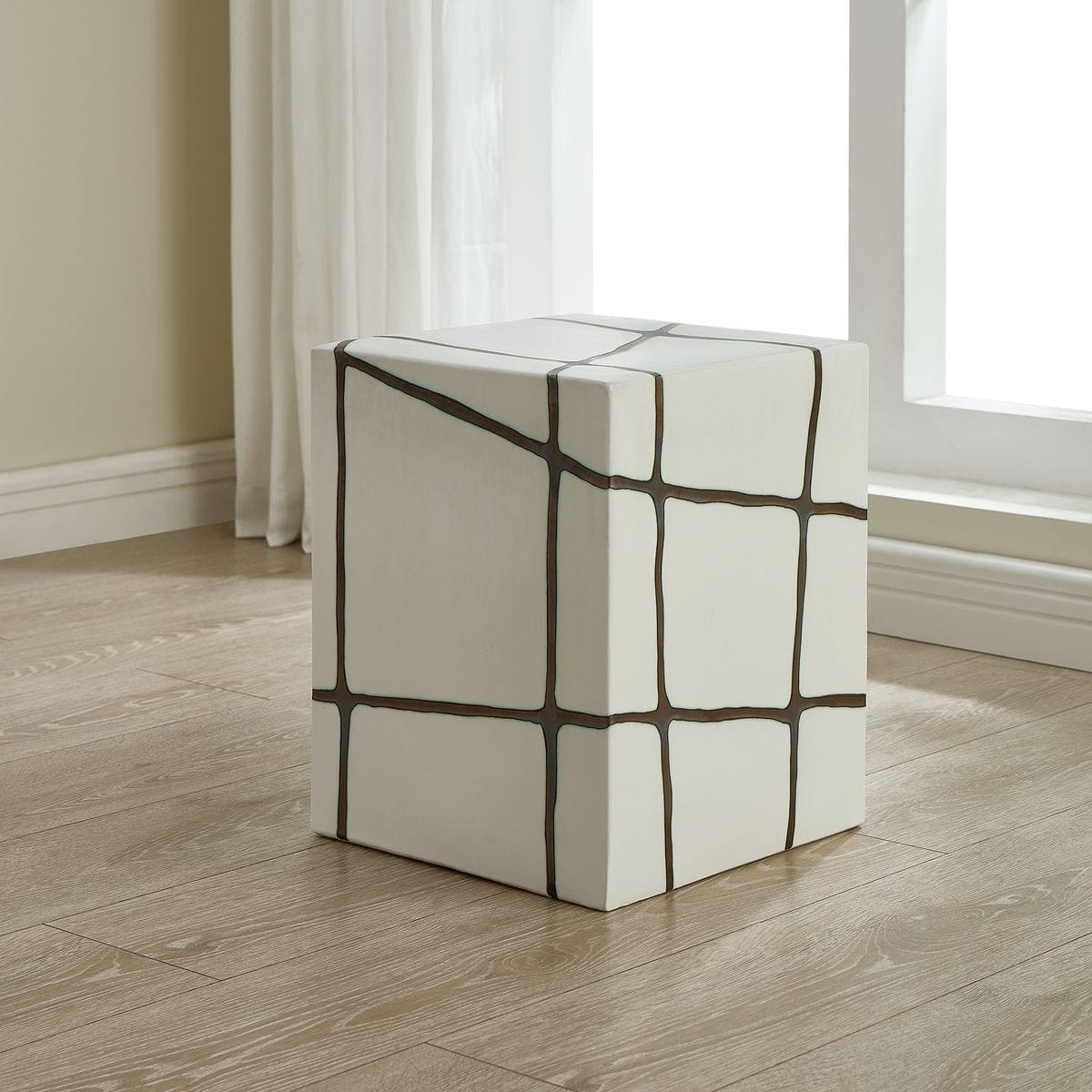 Uttermost Outdoors Rocklyn Garden Stool House of Isabella UK