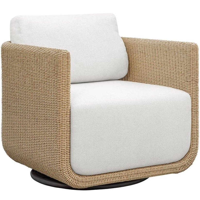 Uttermost Outdoors Santorini Outdoor Swivel Lounge Chair House of Isabella UK