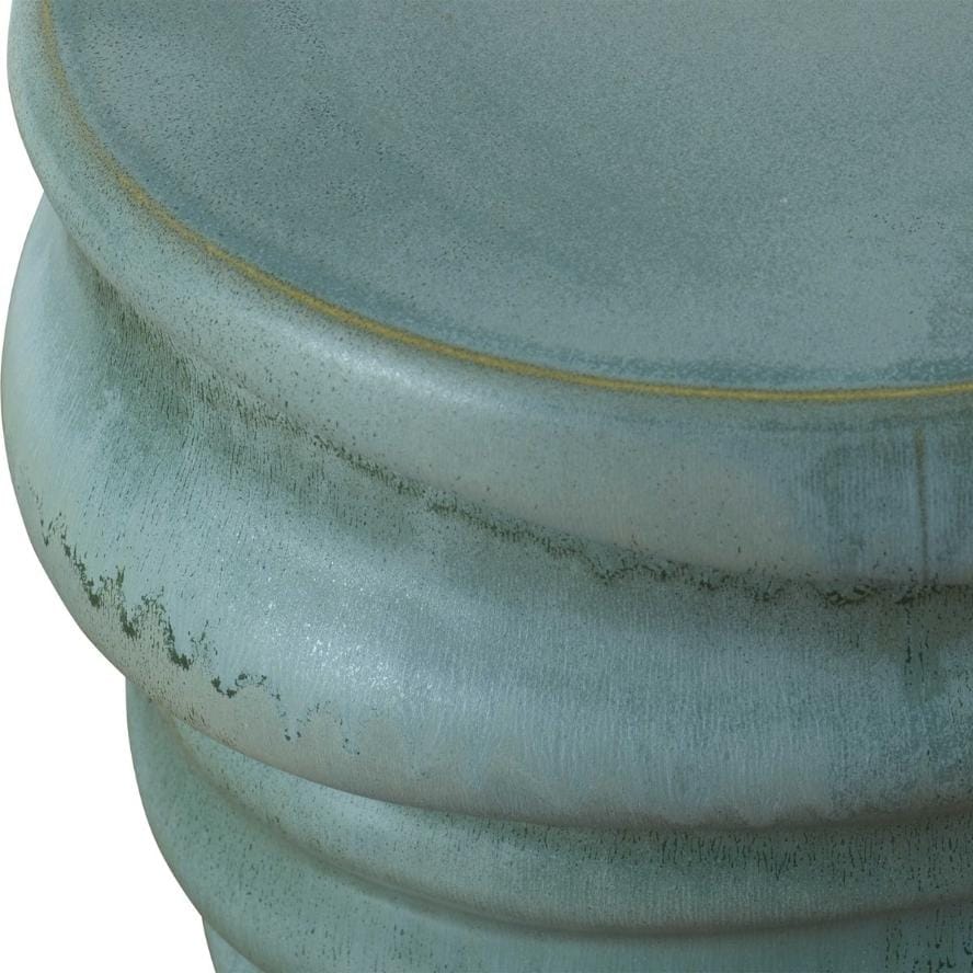 Uttermost Outdoors Skye Modern Garden Stool House of Isabella UK