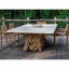 Uttermost Outdoors Stonewood Indoor-Outdoor Ping-Pong Dining Table House of Isabella UK