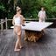 Uttermost Outdoors Stonewood Indoor-Outdoor Ping-Pong Dining Table House of Isabella UK
