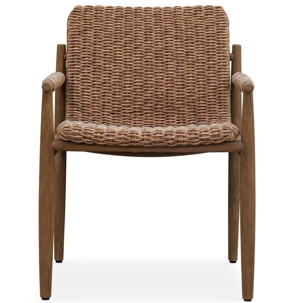 Uttermost Outdoors Sumba Flax Outdoor Dining Chair House of Isabella UK