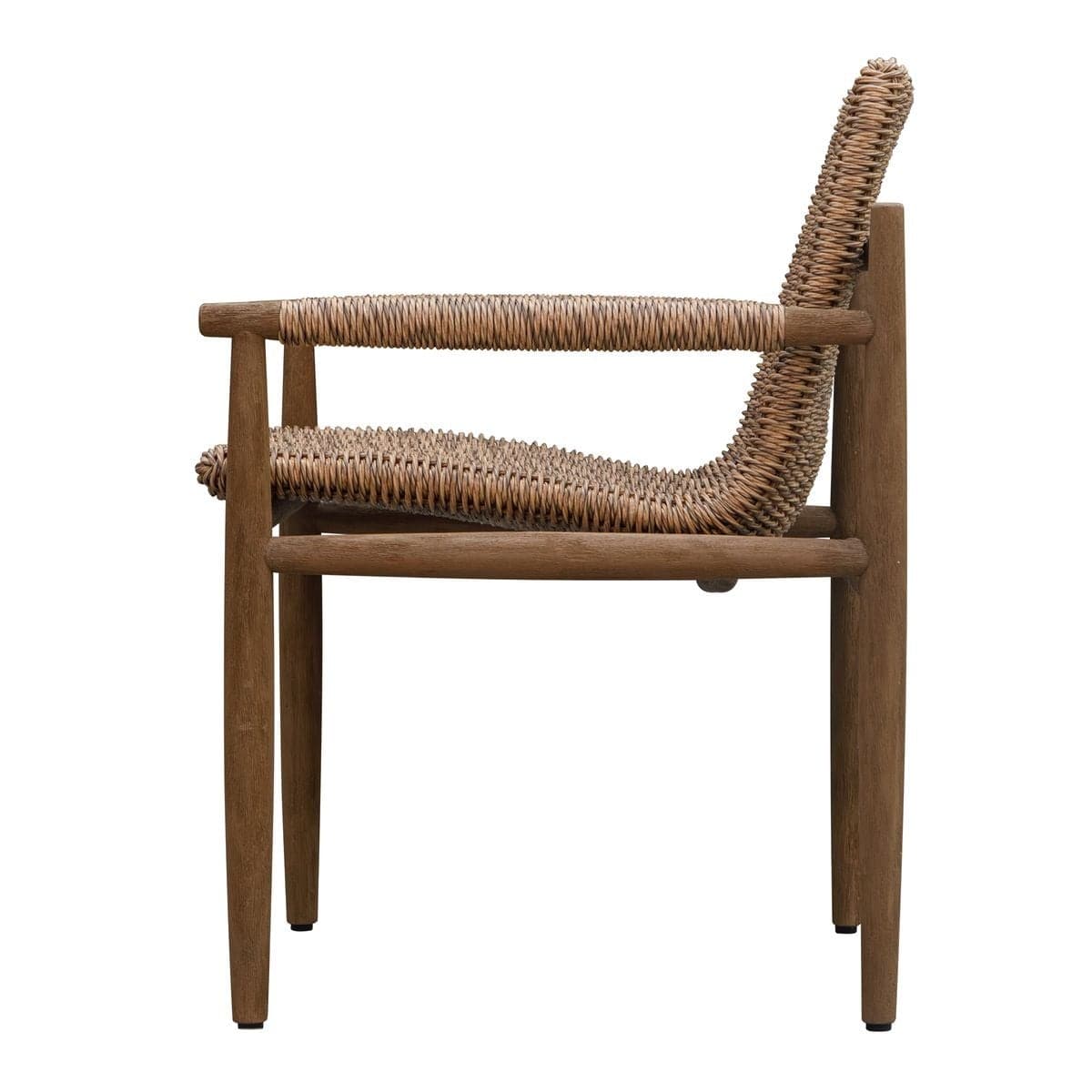Uttermost Outdoors Sumba Flax Outdoor Dining Chair House of Isabella UK