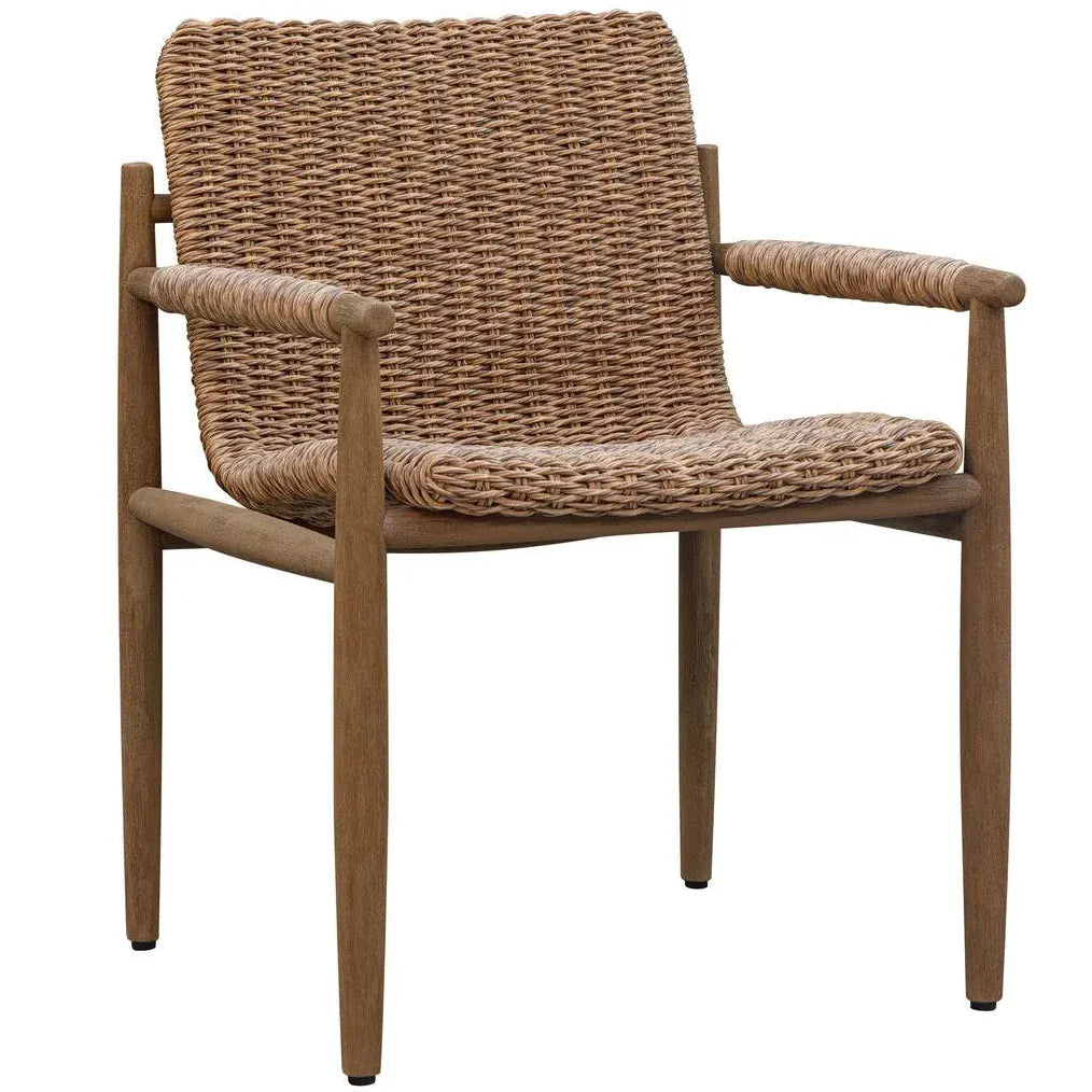 Uttermost Outdoors Sumba Flax Outdoor Lounge Chair House of Isabella UK