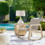 Uttermost Outdoors Sumba Outdoor Wicker Rocking Chair House of Isabella UK