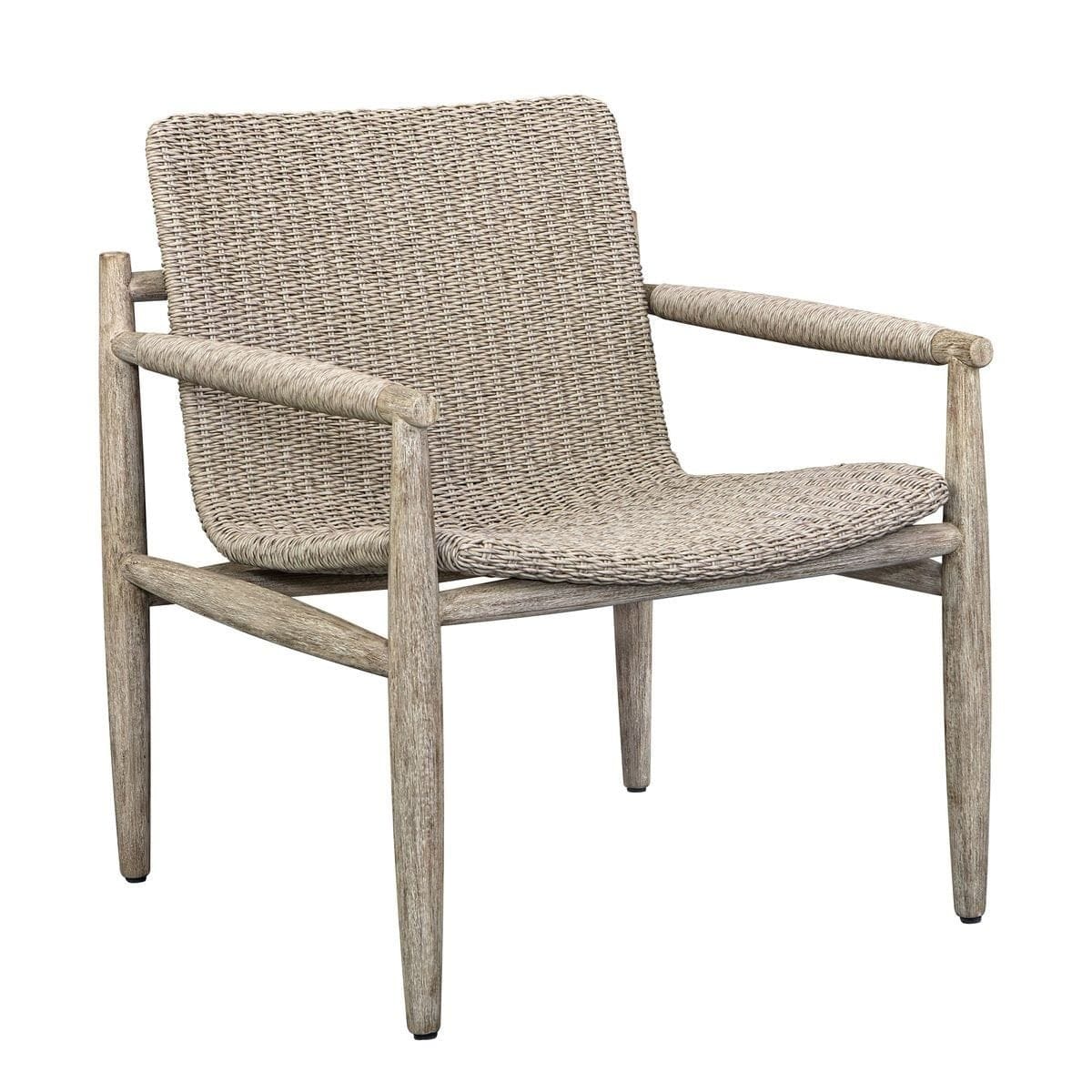 Uttermost Outdoors Sumba Wicker Outdoor Lounge Chair House of Isabella UK