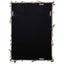 Rooted Reflection Bleached Teak Rectangular Mirror