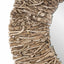 Rossetti Round Interwoven Wood Mirror