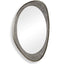 Schiller Oval Antique Nickel Mirror