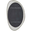 Schiller Oval Antique Nickel Mirror