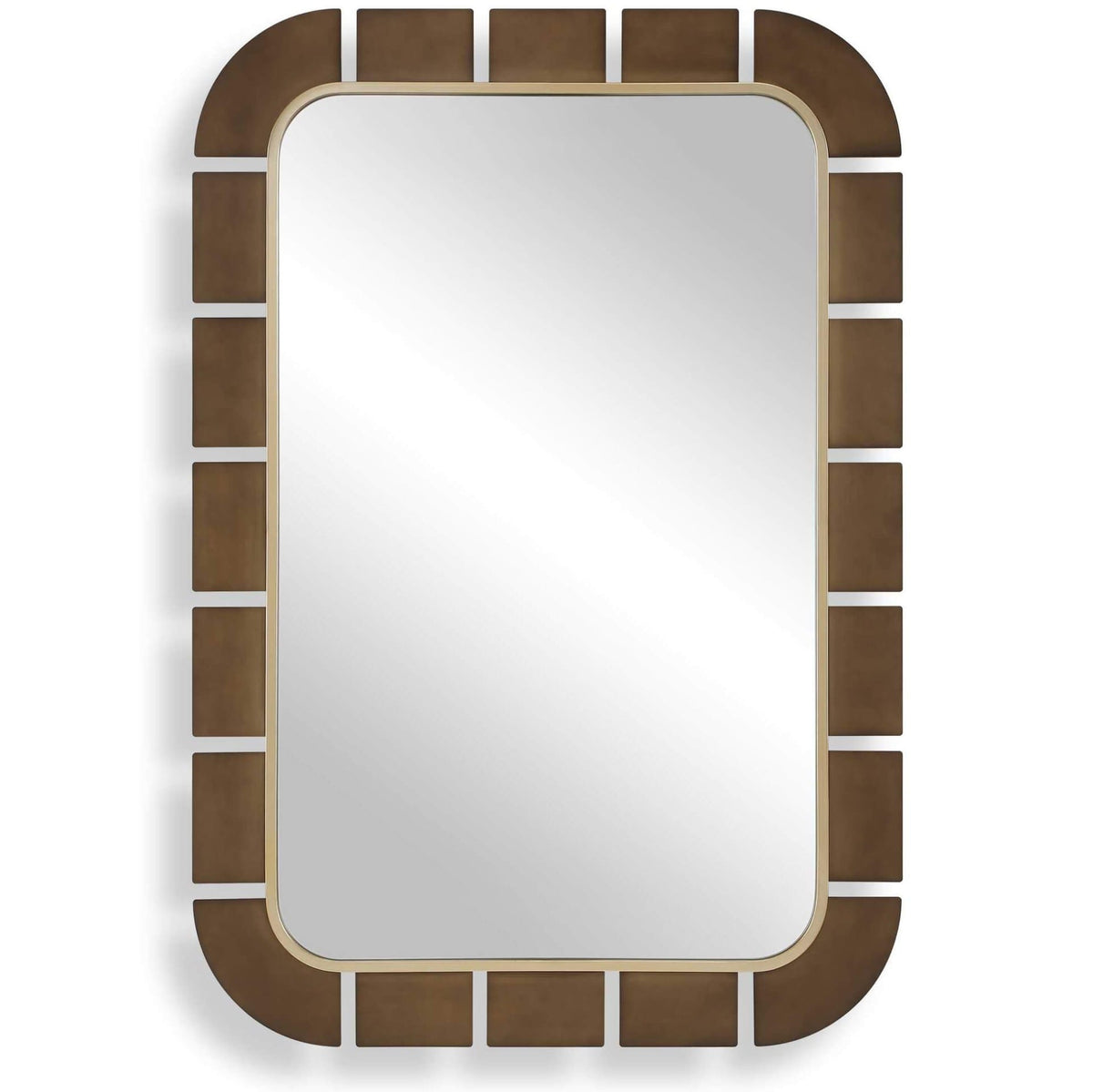 Segment Dark Bronze Mirror