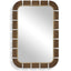 Segment Dark Bronze Mirror