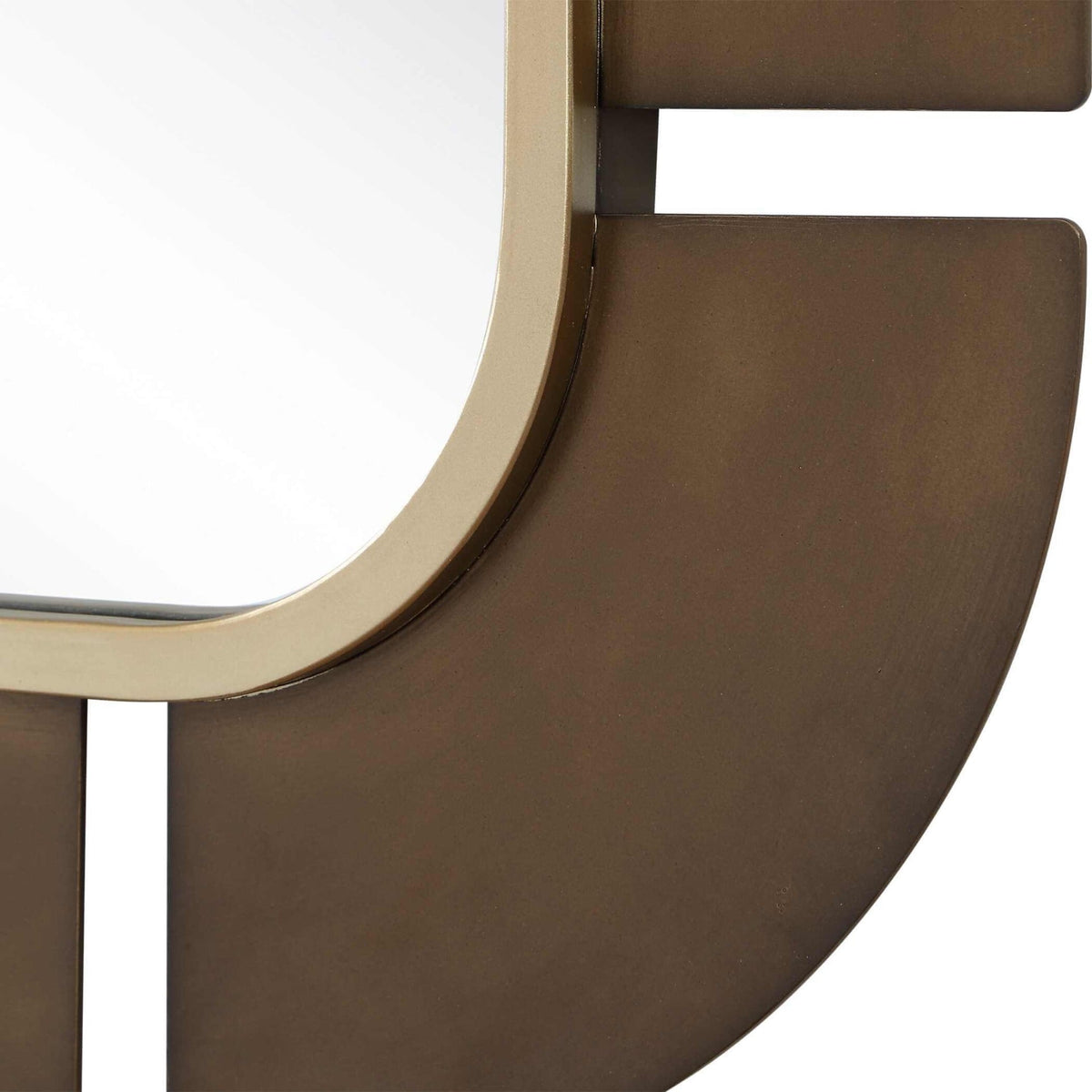 Segment Dark Bronze Mirror