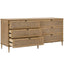Uttermost Sleeping Coast 6 Drawer Rattan Chest of Drawers House of Isabella UK